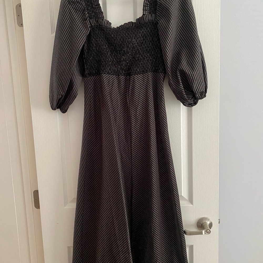 Ganni Square neck dress - Picture 3 of 3